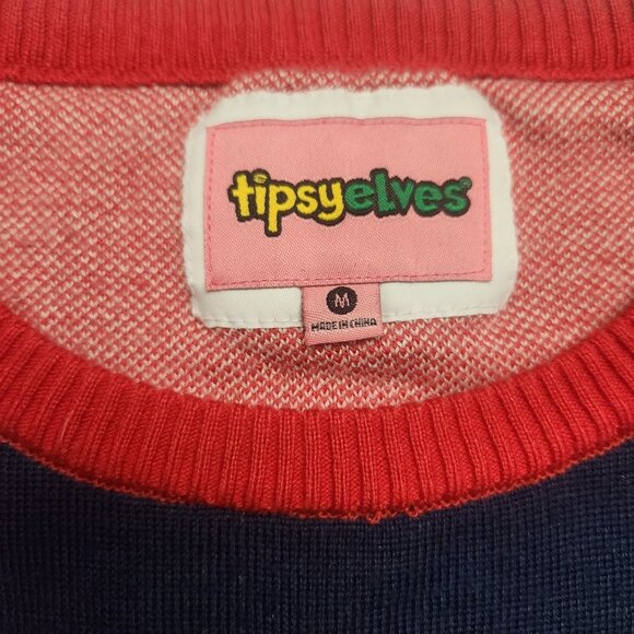 Tipsy Elves Dallas Texas Ugly Christmas Sweater Size M Adult Unisex - Picture 7 of 8